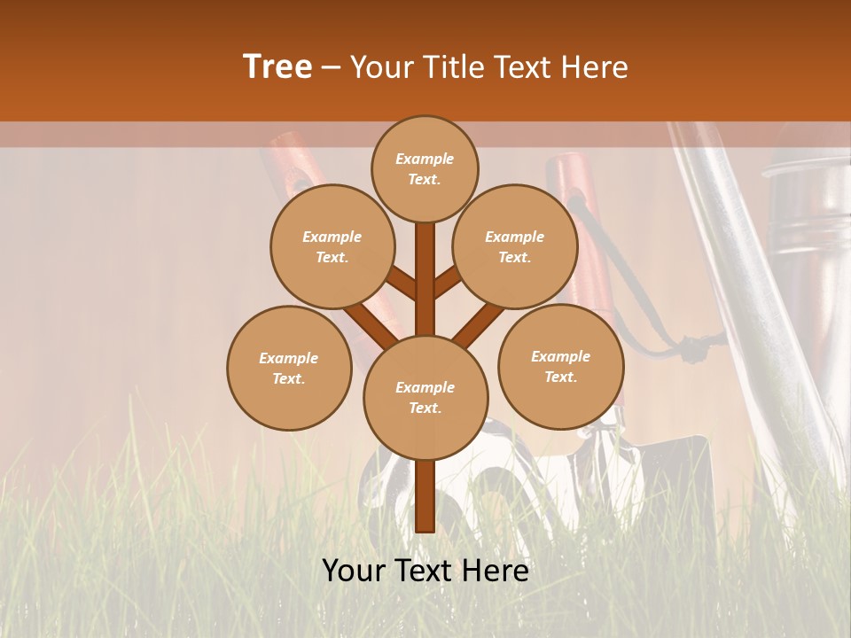 Dirty Growth Garden PowerPoint Template