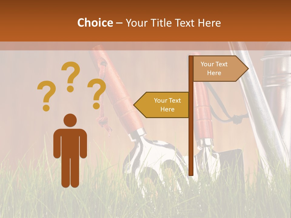 Dirty Growth Garden PowerPoint Template