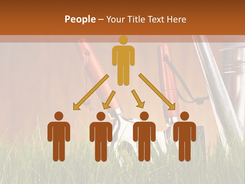 Dirty Growth Garden PowerPoint Template