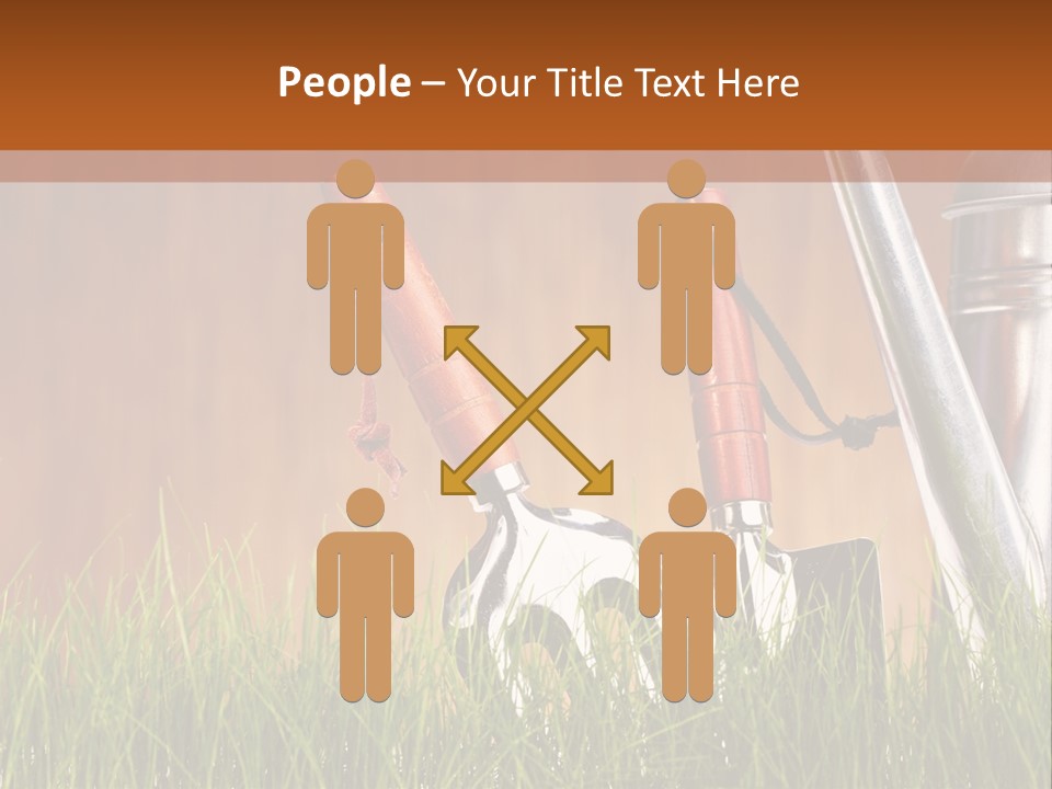 Dirty Growth Garden PowerPoint Template