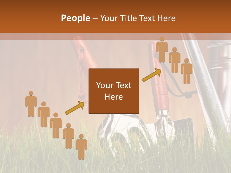 Dirty Growth Garden PowerPoint Template