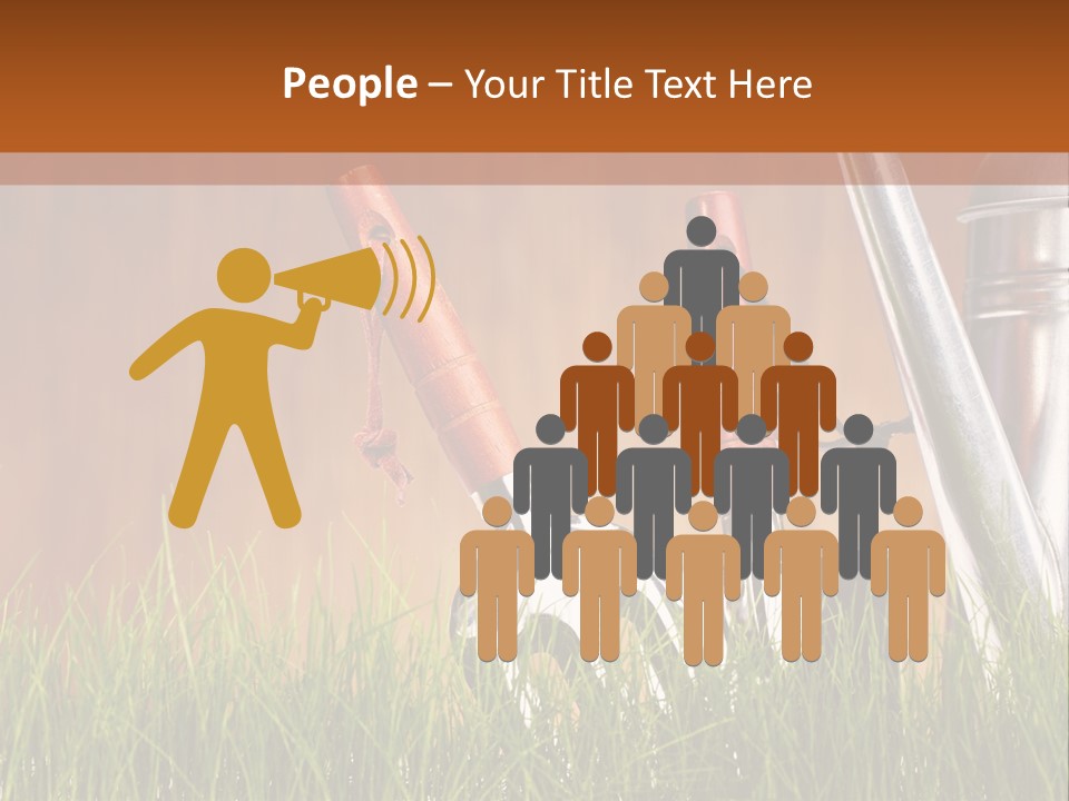 Dirty Growth Garden PowerPoint Template