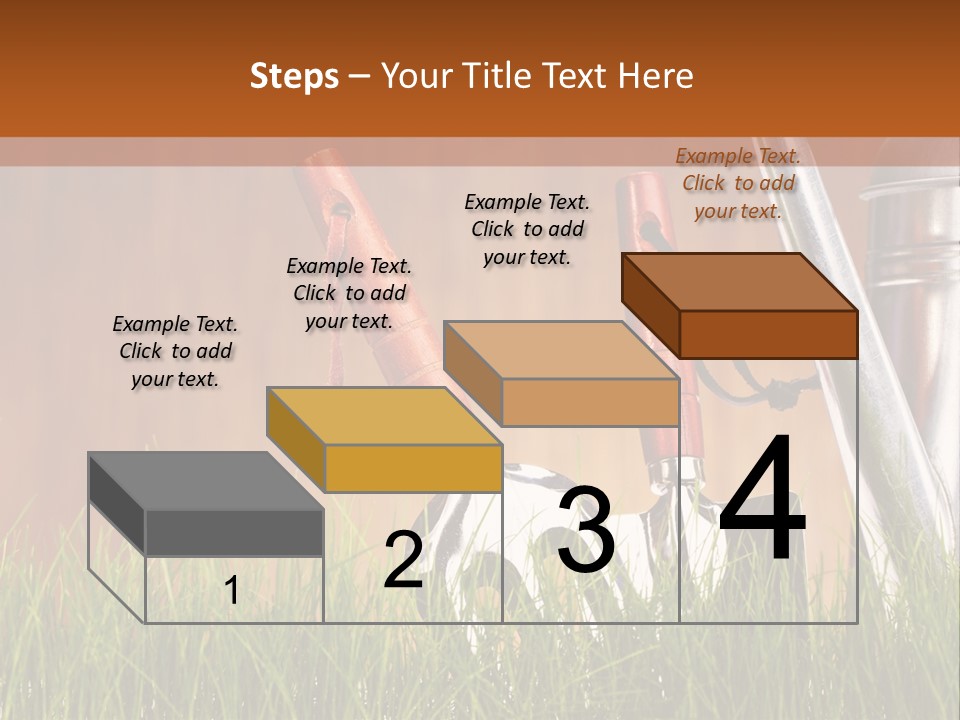 Dirty Growth Garden PowerPoint Template