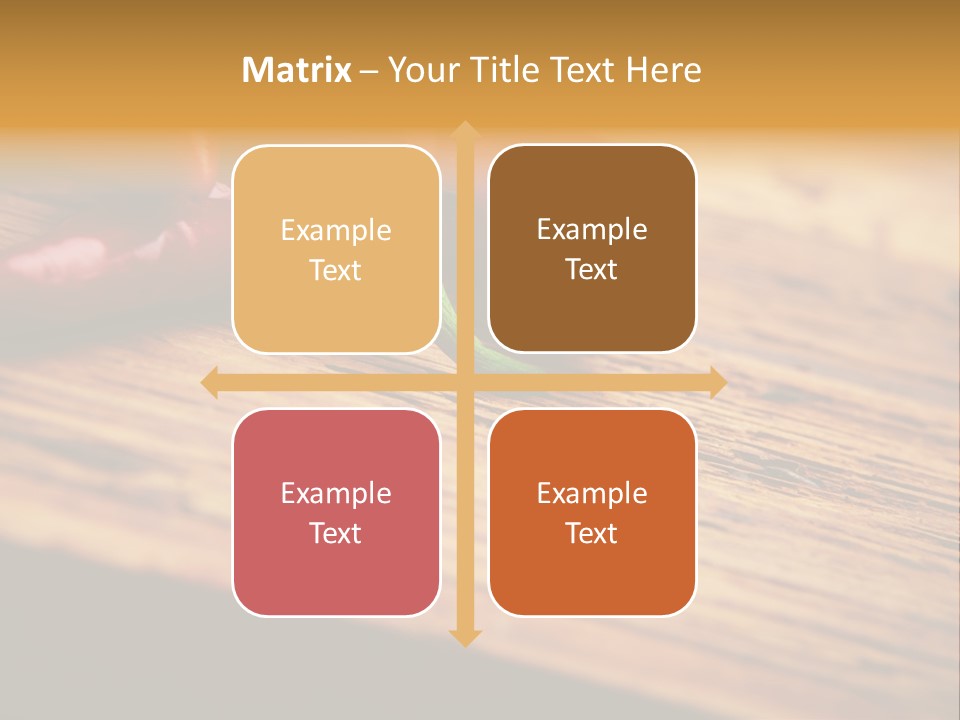 Close Up Objects Copyspace PowerPoint Template