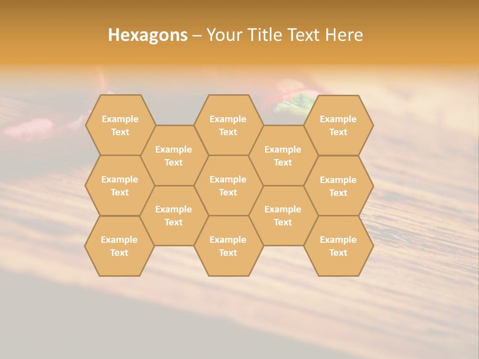 Close Up Objects Copyspace PowerPoint Template