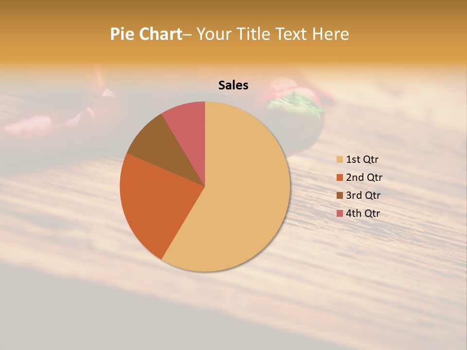 Close Up Objects Copyspace PowerPoint Template
