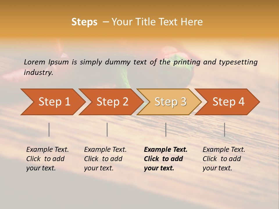 Close Up Objects Copyspace PowerPoint Template