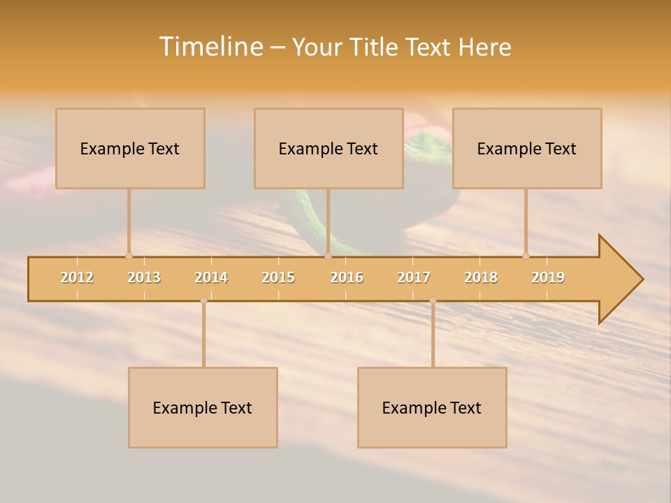 Close Up Objects Copyspace PowerPoint Template