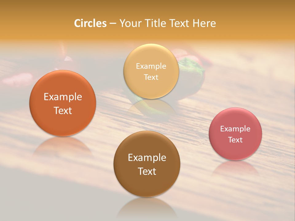 Close Up Objects Copyspace PowerPoint Template