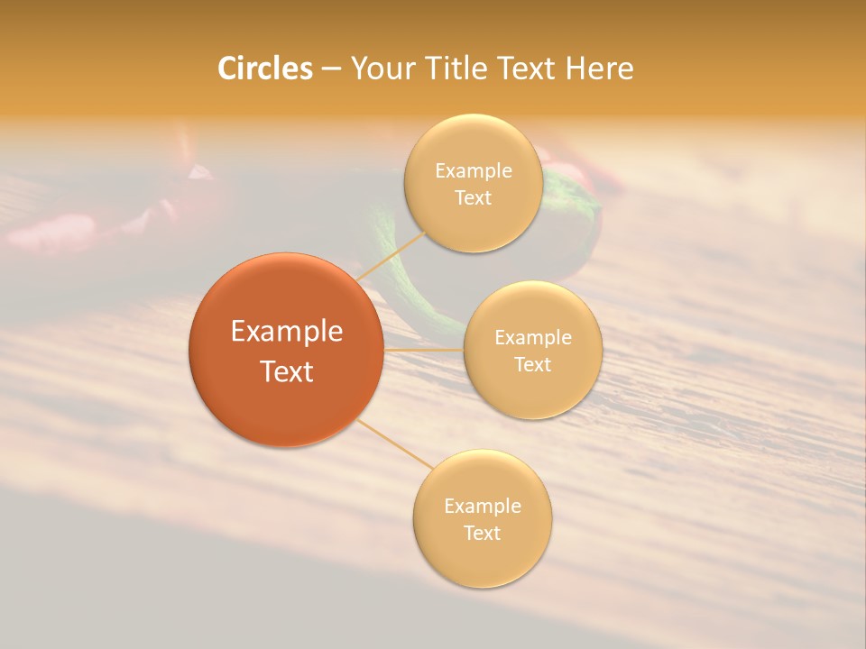 Close Up Objects Copyspace PowerPoint Template