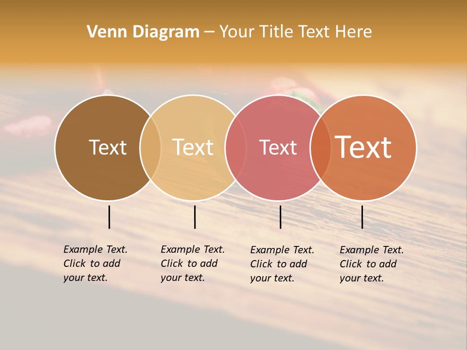 Close Up Objects Copyspace PowerPoint Template