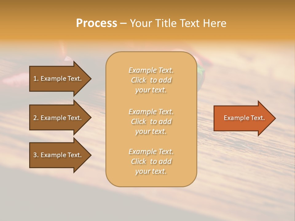 Close Up Objects Copyspace PowerPoint Template