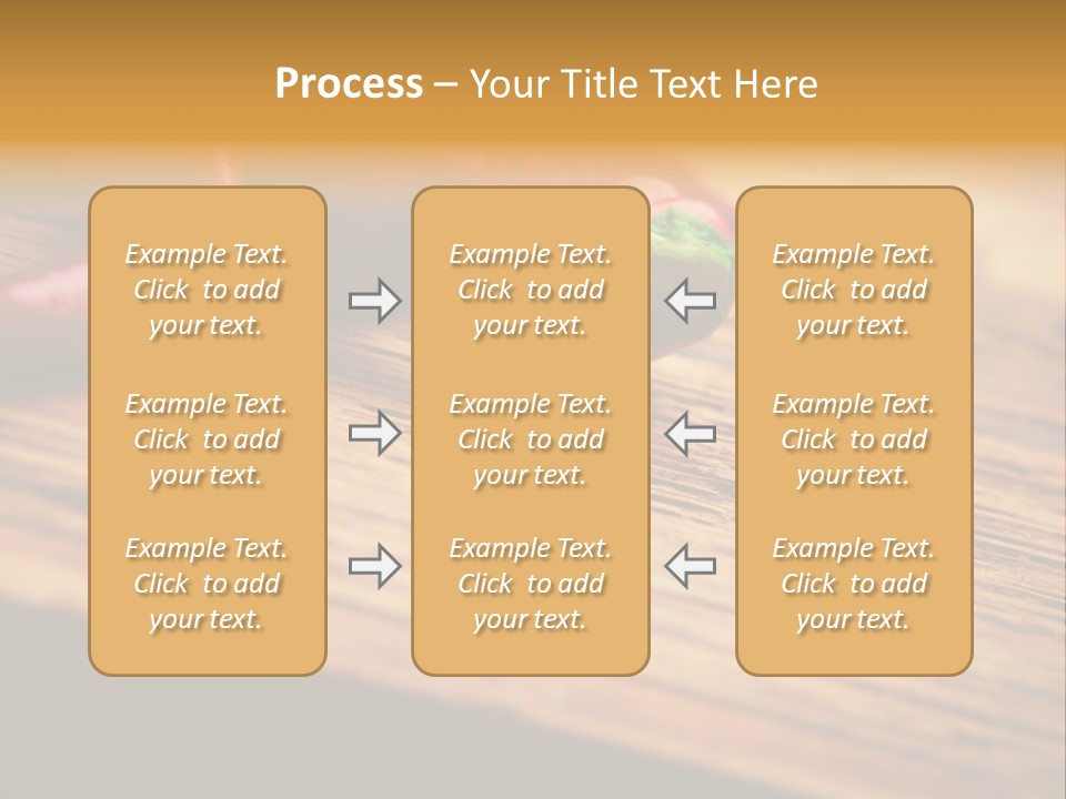Close Up Objects Copyspace PowerPoint Template