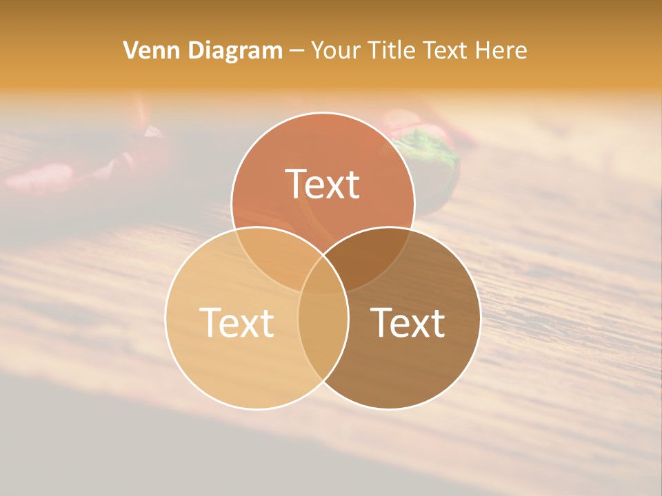 Close Up Objects Copyspace PowerPoint Template