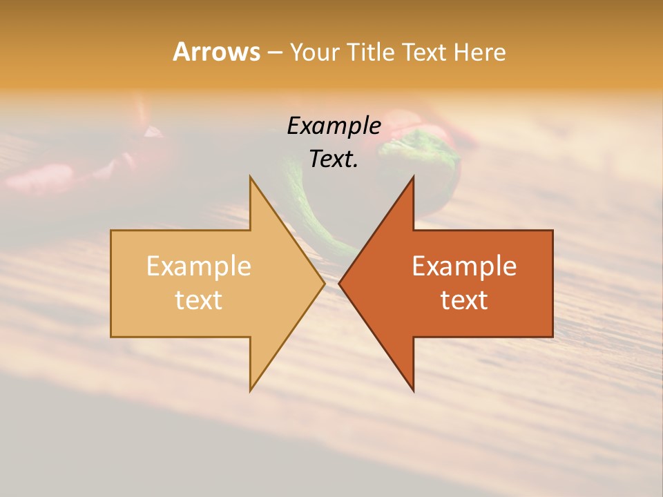 Close Up Objects Copyspace PowerPoint Template