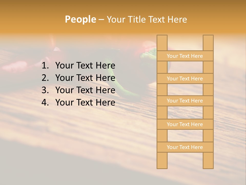 Close Up Objects Copyspace PowerPoint Template