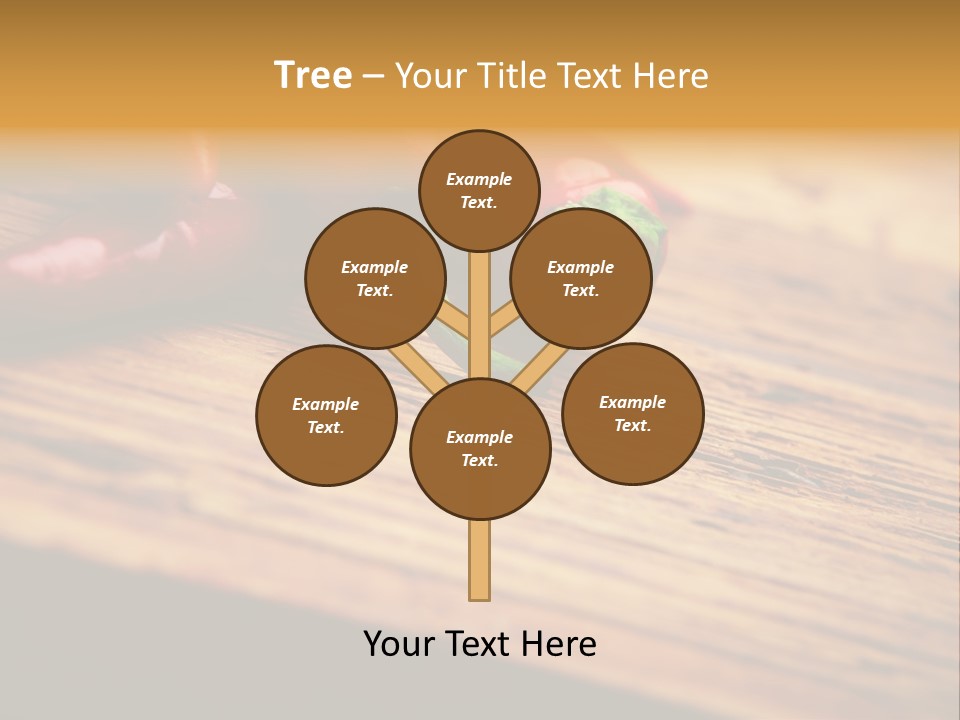 Close Up Objects Copyspace PowerPoint Template