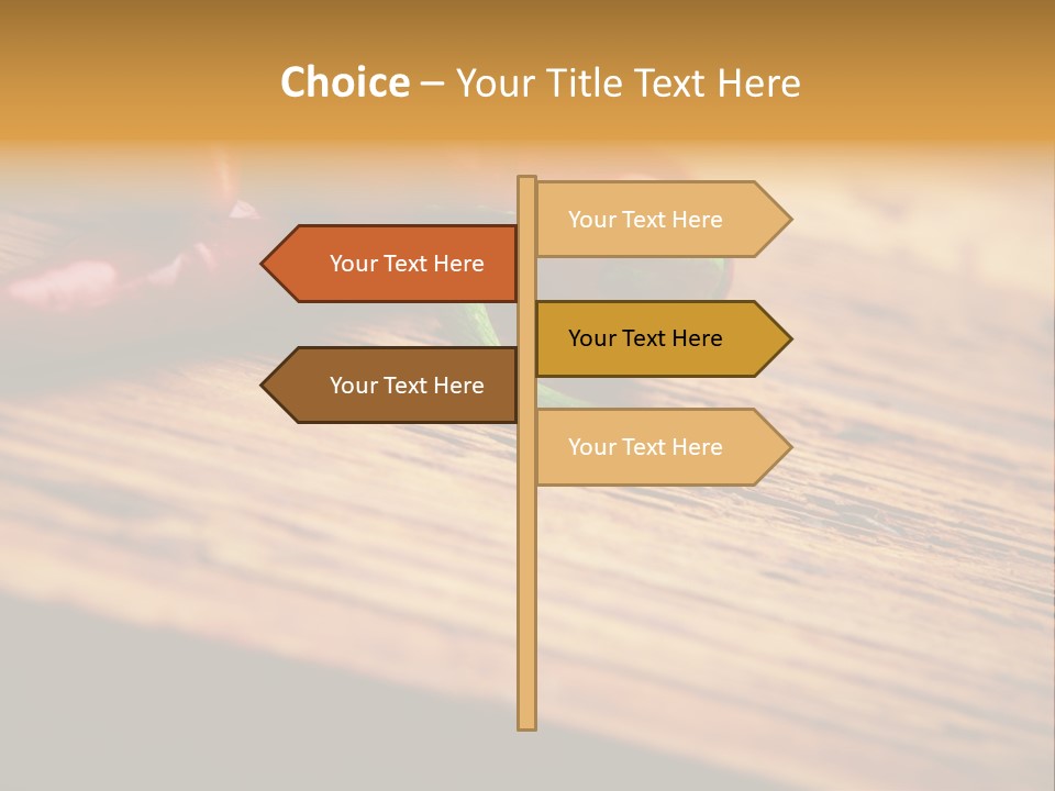 Close Up Objects Copyspace PowerPoint Template
