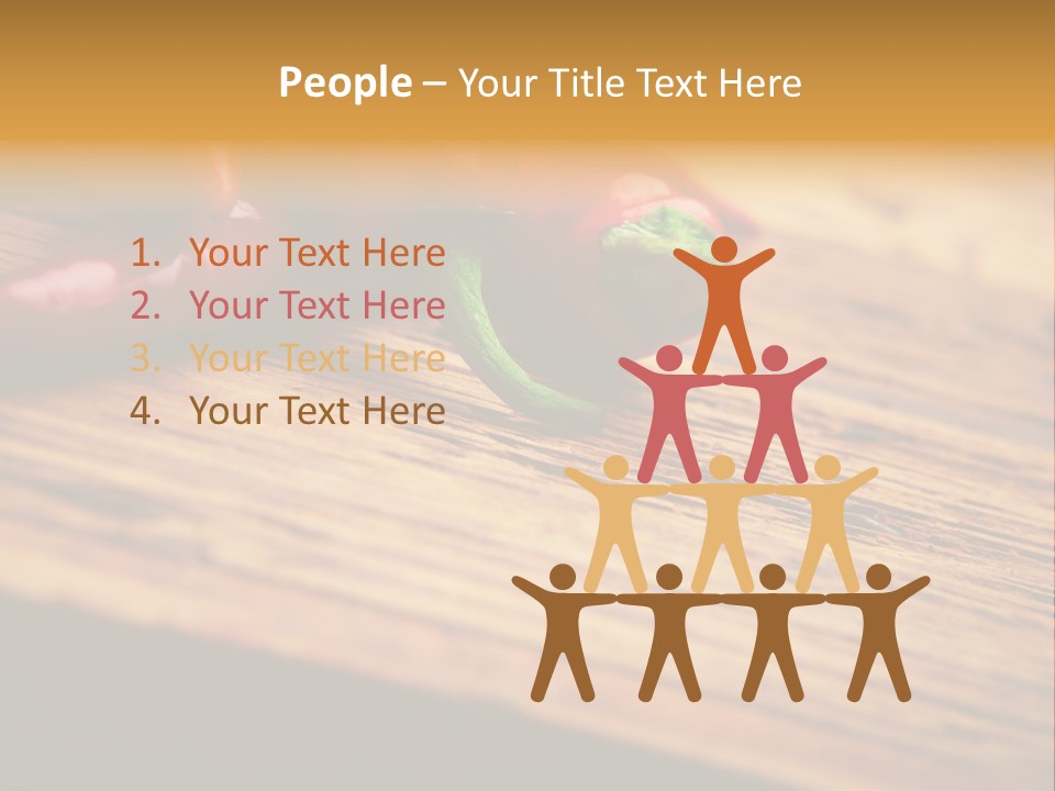 Close Up Objects Copyspace PowerPoint Template