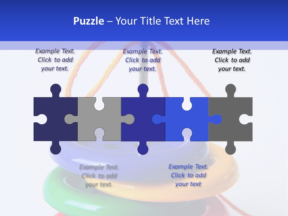 Hobby Button Spool PowerPoint Template