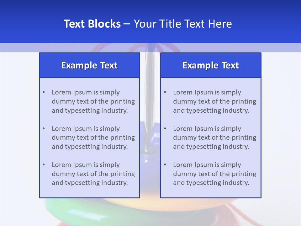 Hobby Button Spool PowerPoint Template