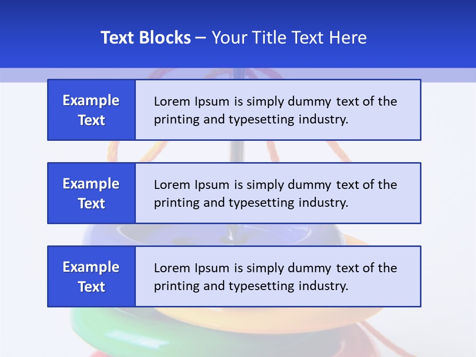 Hobby Button Spool PowerPoint Template