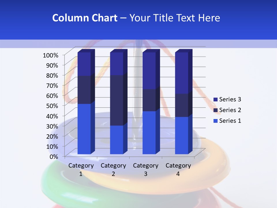 Hobby Button Spool PowerPoint Template