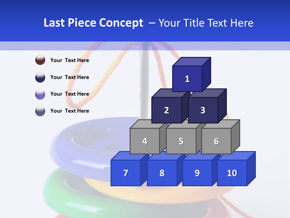 Hobby Button Spool PowerPoint Template