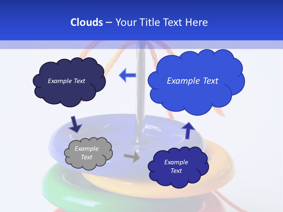 Hobby Button Spool PowerPoint Template