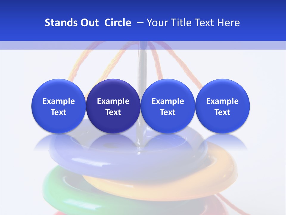 Hobby Button Spool PowerPoint Template
