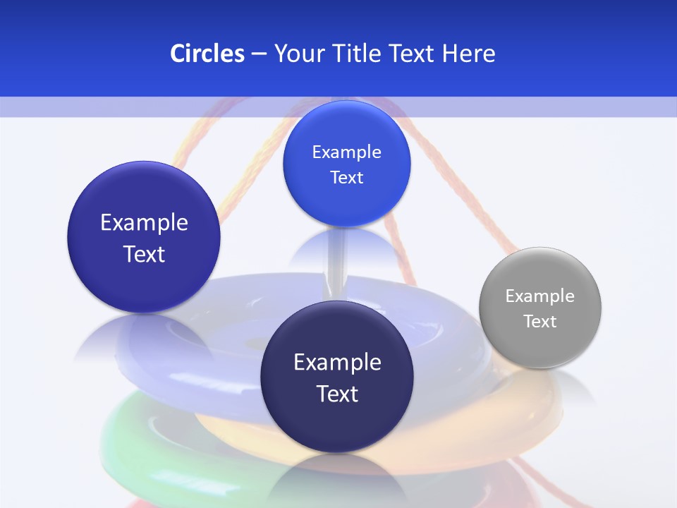 Hobby Button Spool PowerPoint Template