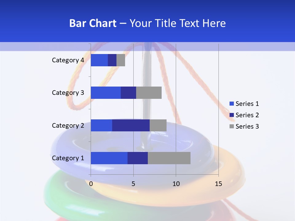 Hobby Button Spool PowerPoint Template