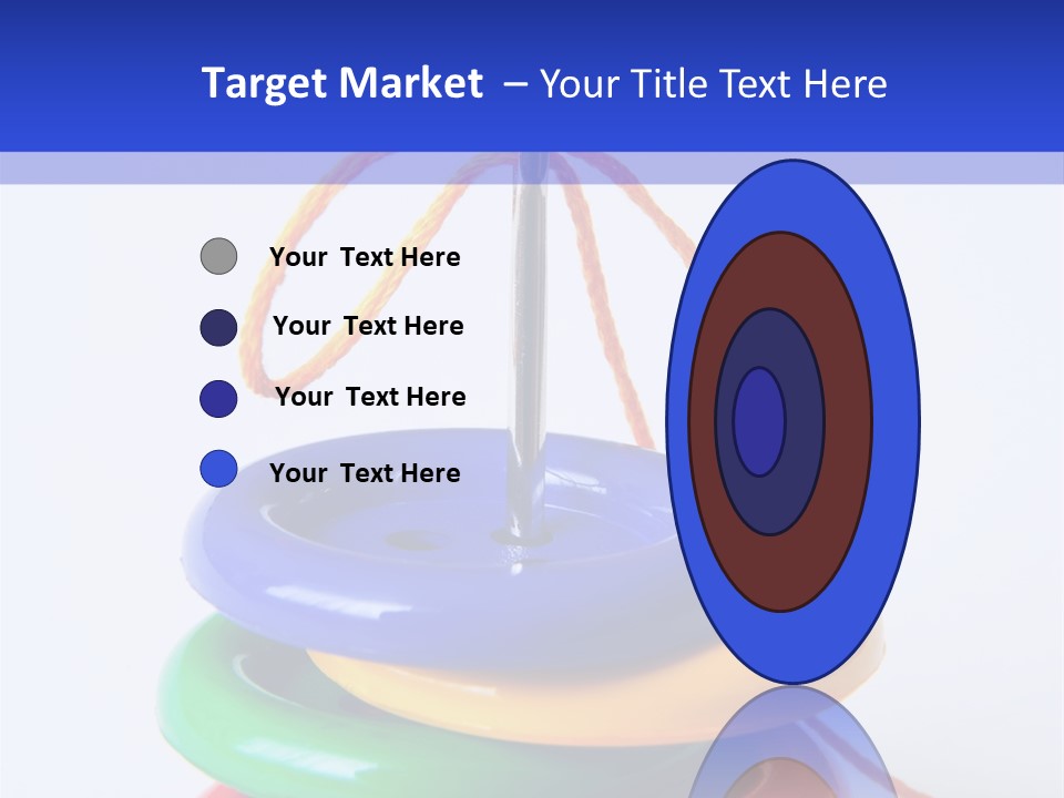 Hobby Button Spool PowerPoint Template