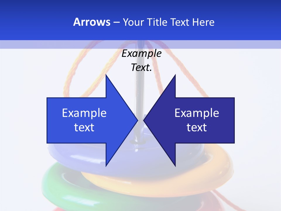 Hobby Button Spool PowerPoint Template