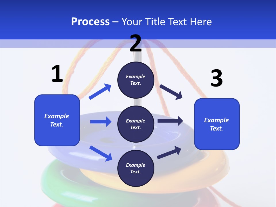 Hobby Button Spool PowerPoint Template