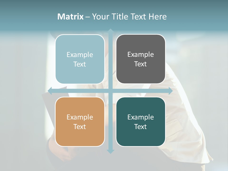 Caucasian Light Background PowerPoint Template