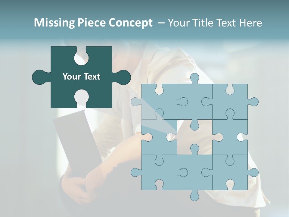 Caucasian Light Background PowerPoint Template