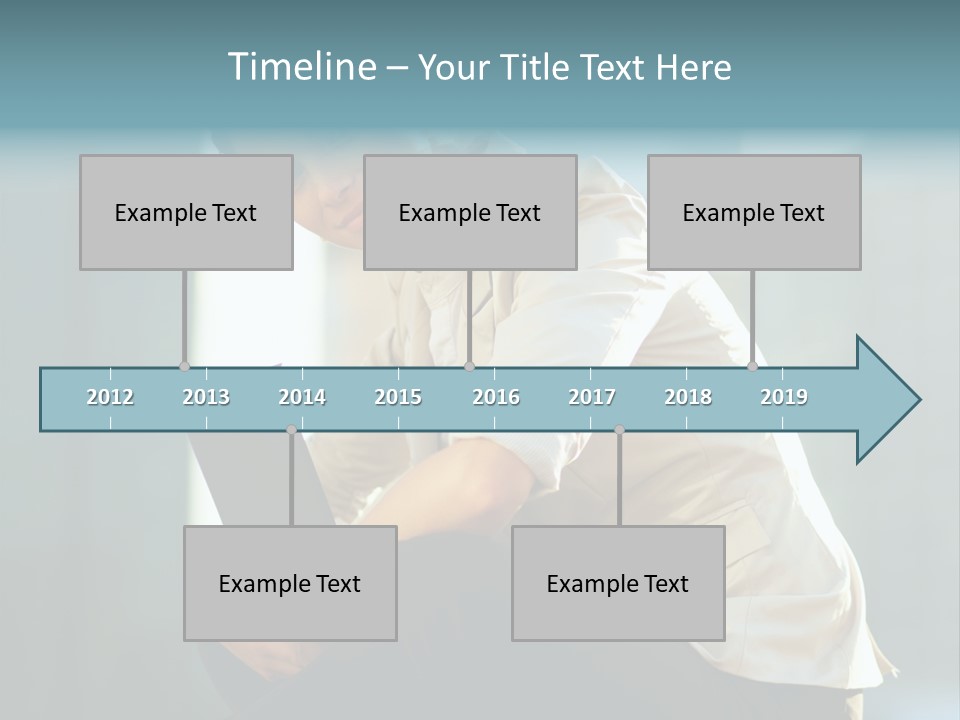 Caucasian Light Background PowerPoint Template