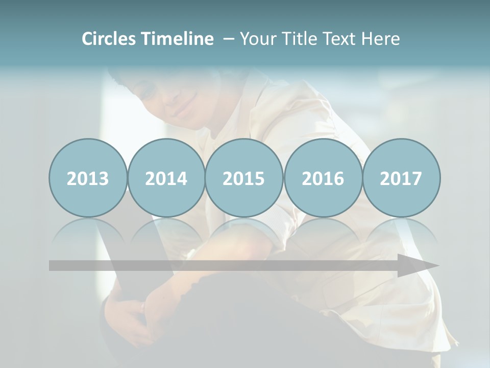 Caucasian Light Background PowerPoint Template