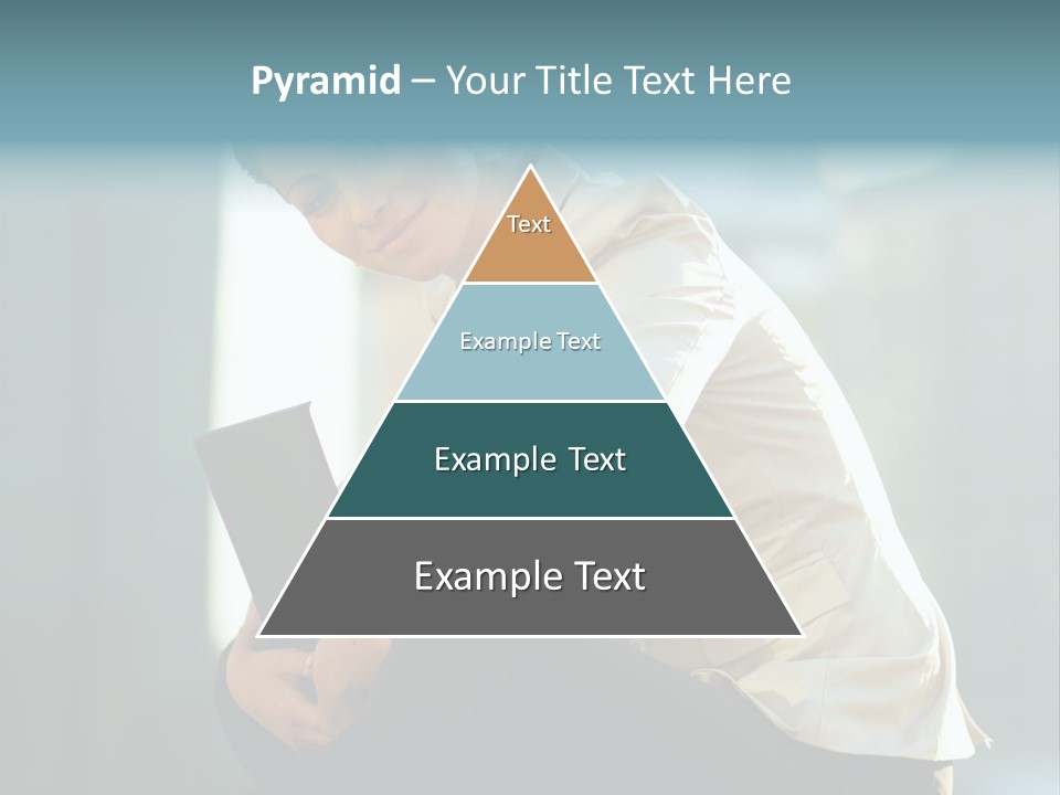 Caucasian Light Background PowerPoint Template