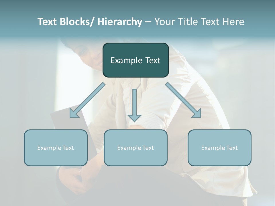 Caucasian Light Background PowerPoint Template