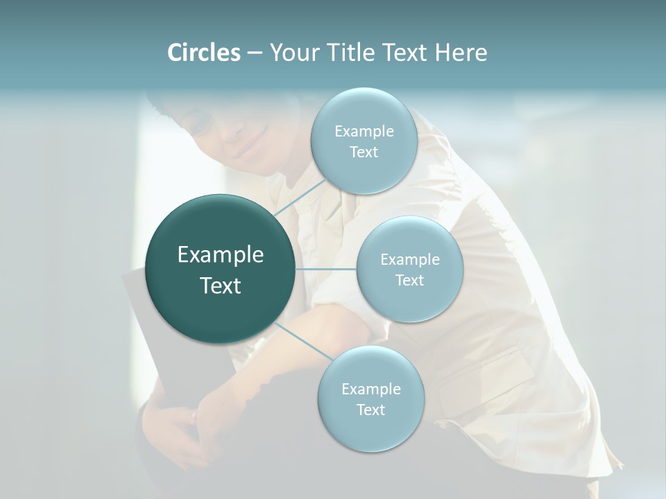 Caucasian Light Background PowerPoint Template