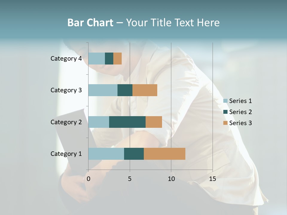 Caucasian Light Background PowerPoint Template