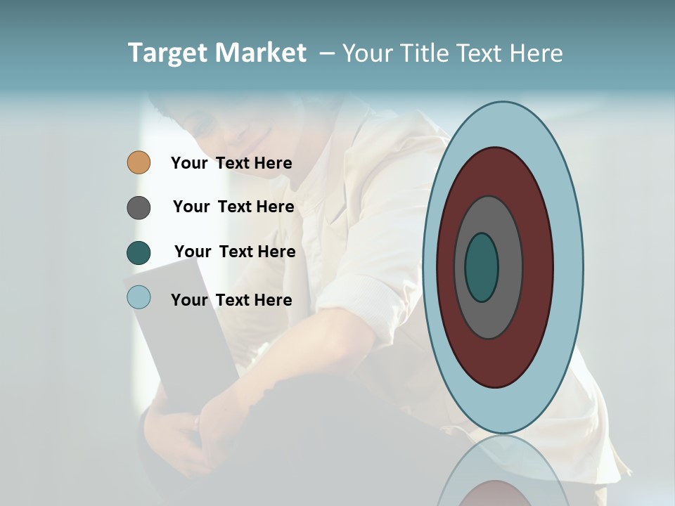 Caucasian Light Background PowerPoint Template