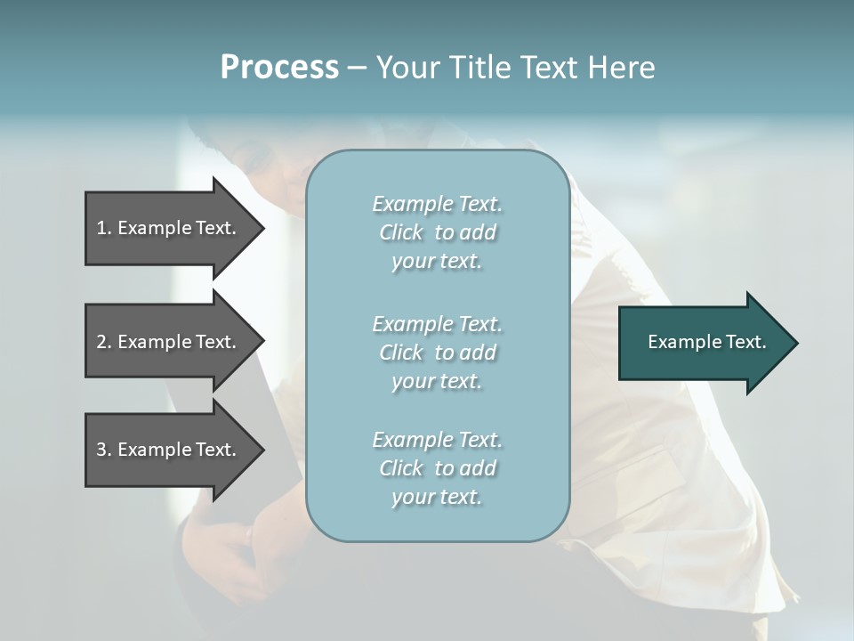 Caucasian Light Background PowerPoint Template