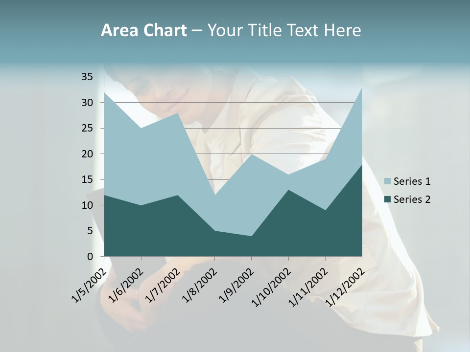 Caucasian Light Background PowerPoint Template