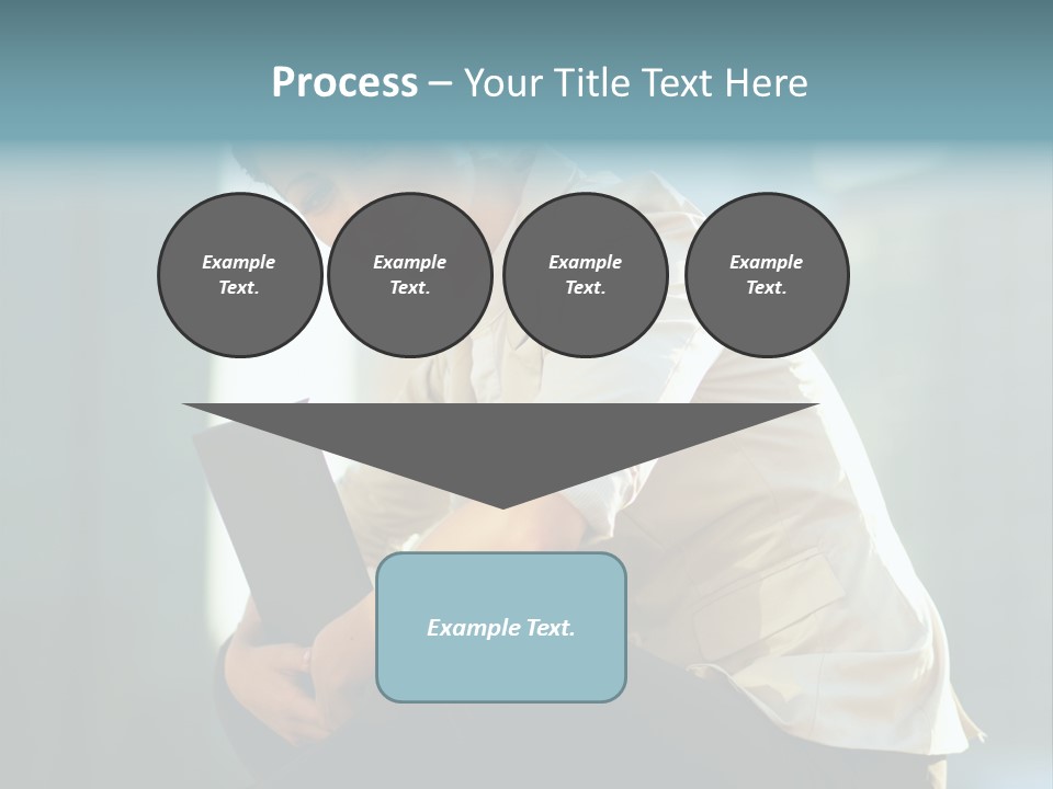 Caucasian Light Background PowerPoint Template