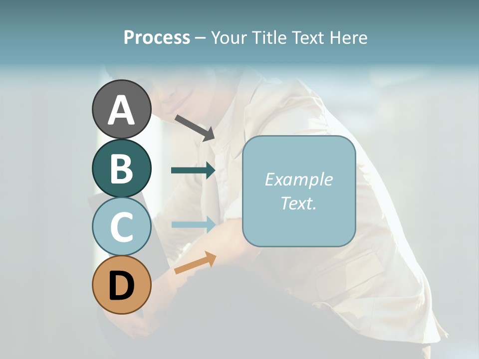 Caucasian Light Background PowerPoint Template