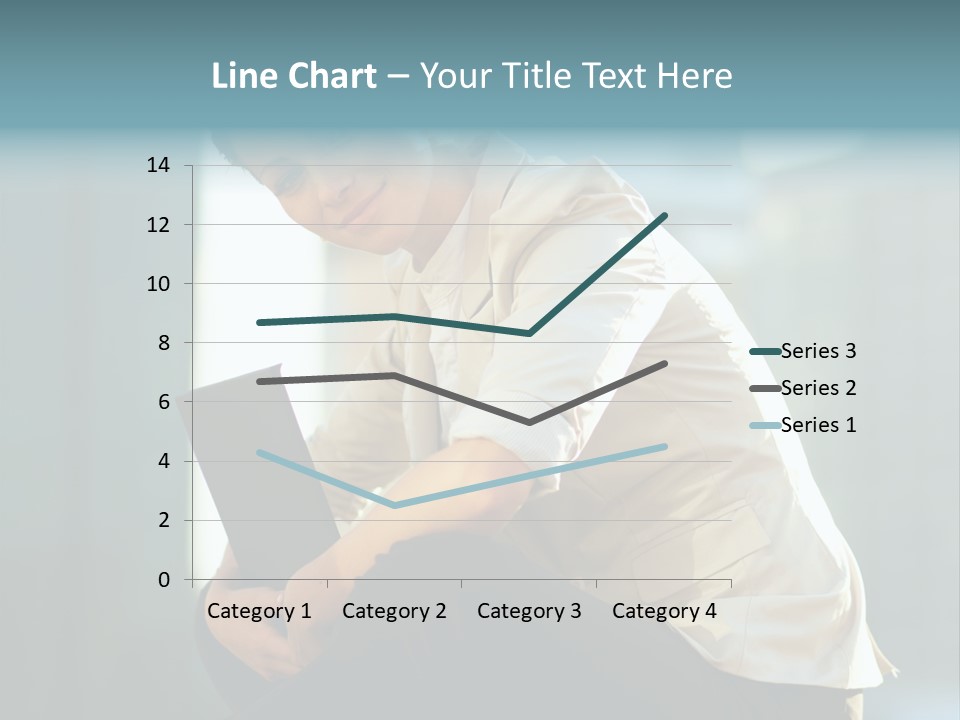 Caucasian Light Background PowerPoint Template