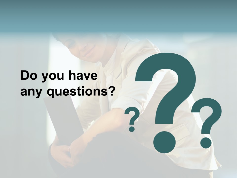 Caucasian Light Background PowerPoint Template